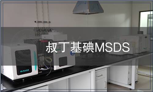 叔丁基碘MSDS