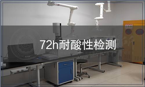72h耐酸性檢測(cè)
