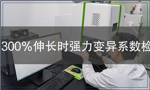 300％伸長(zhǎng)時(shí)強(qiáng)力變異系數(shù)檢測(cè)