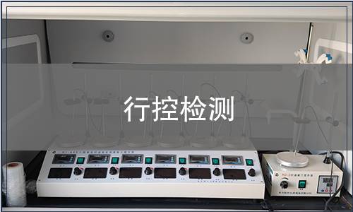 行控檢測