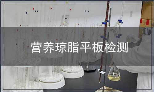 營養瓊脂平板檢測