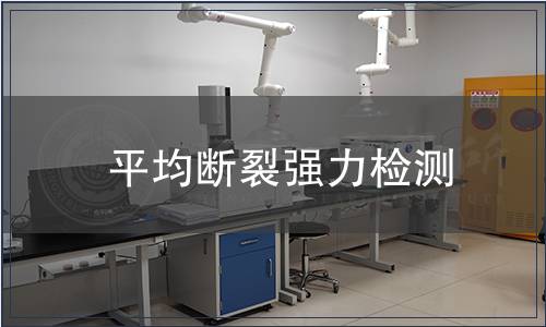 平均斷裂強力檢測