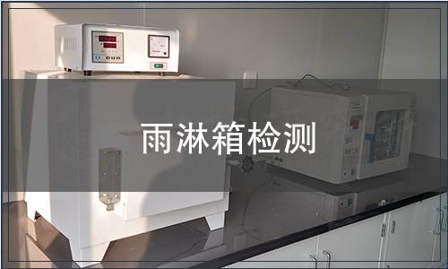 雨淋箱檢測