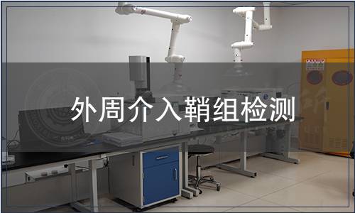 外周介入鞘組檢測(cè)