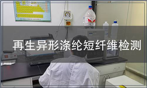 再生異形滌綸短纖維檢測