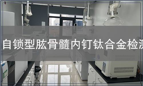 自鎖型肱骨髓內釘鈦合金檢測