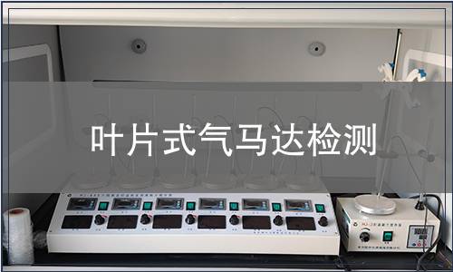 葉片式氣馬達檢測