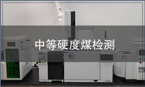 中等硬度煤檢測