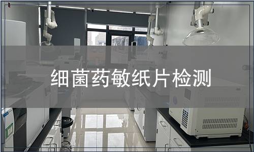 細菌藥敏紙片檢測