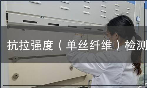 抗拉強(qiáng)度（單絲纖維）檢測