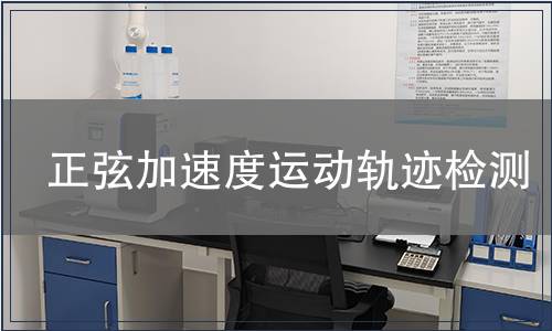 正弦加速度運動軌跡檢測