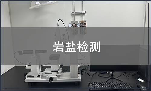 巖鹽檢測