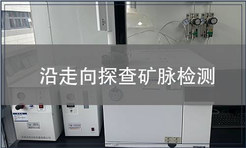 沿走向探查礦脈檢測