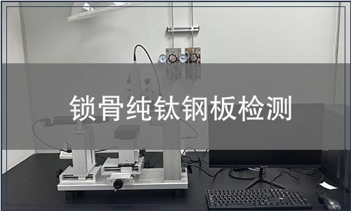 鎖骨純鈦鋼板檢測