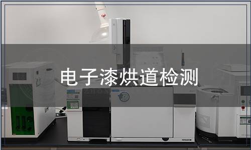 電子漆烘道檢測