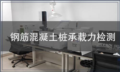 鋼筋混凝土樁承載力檢測