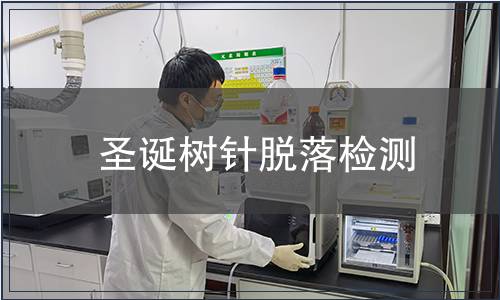 圣誕樹(shù)針脫落檢測(cè)