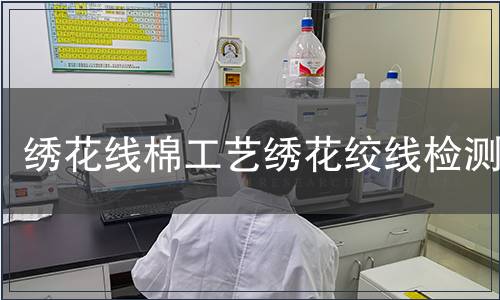 繡花線棉工藝?yán)C花絞線檢測(cè)