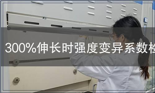 300%伸長(zhǎng)時(shí)強(qiáng)度變異系數(shù)檢測(cè)