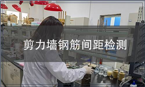 剪力墻鋼筋間距檢測