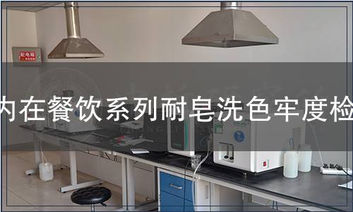 內(nèi)在餐飲系列耐皂洗色牢度檢測(cè)