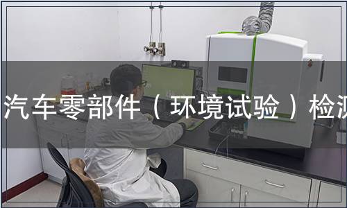 汽車零部件（環境試驗）檢測