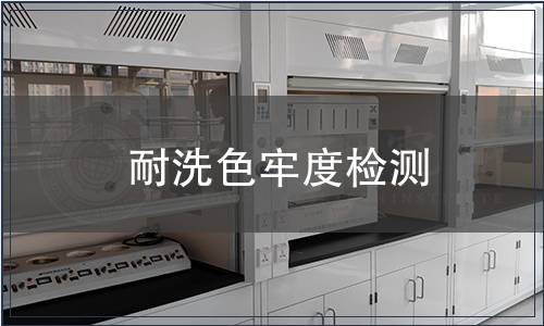 耐洗色牢度檢測(cè)