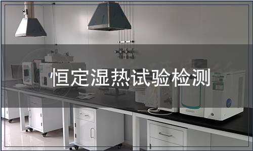 恒定濕熱試驗(yàn)檢測(cè)